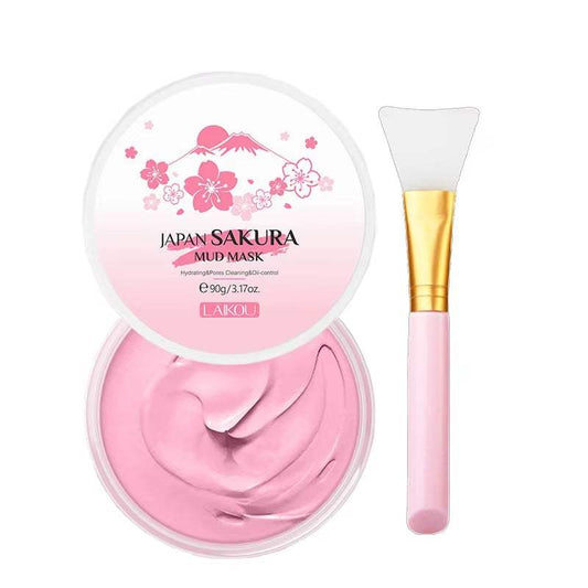 Experience deep skin purification with the Naturals Sakura Volcanic Mud Mask. Infused with natural volcanic minerals and sakura extract, this face mask helps remove