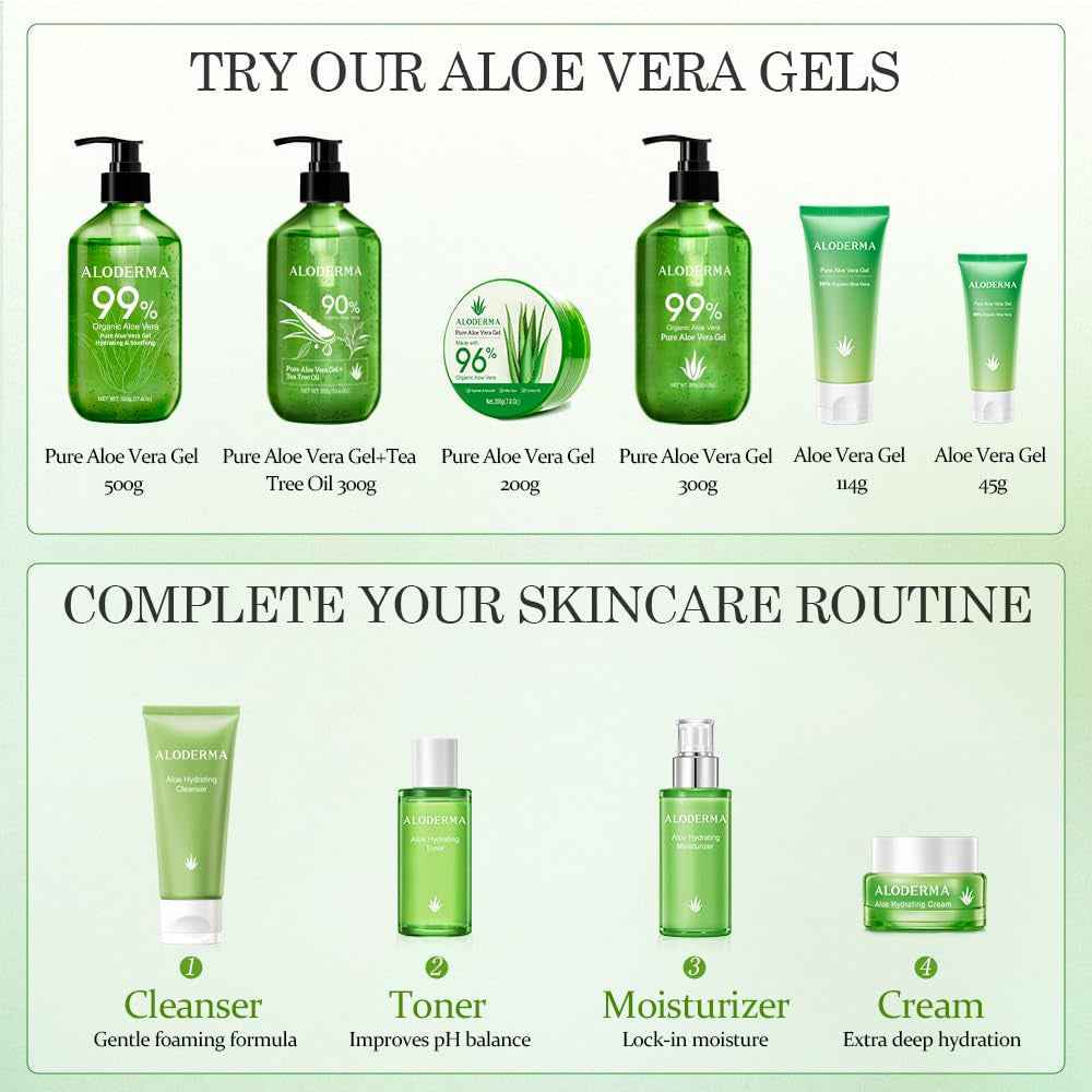 Aloe Vera Gel Made within 12 Hours
