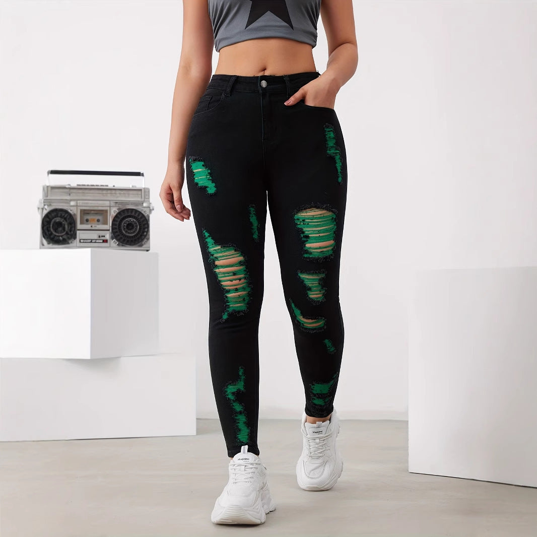 Xintang Denim's New High-Waisted Skinny Jeans for Women, fastdrop shop