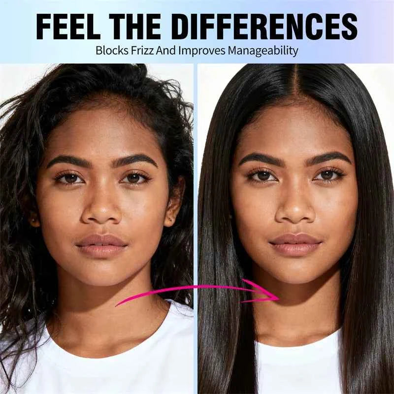 Hair Straightening Cream with Comb Repair Hair
