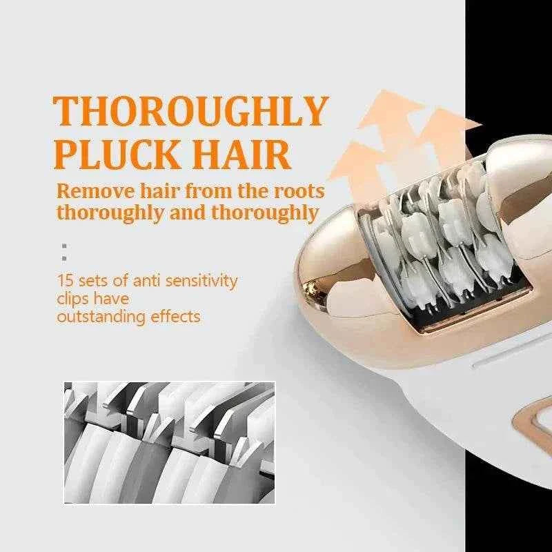 Kemei KM-7102 Hair Removal Device for Women - Effortless and Smooth Skin fastdrop shop