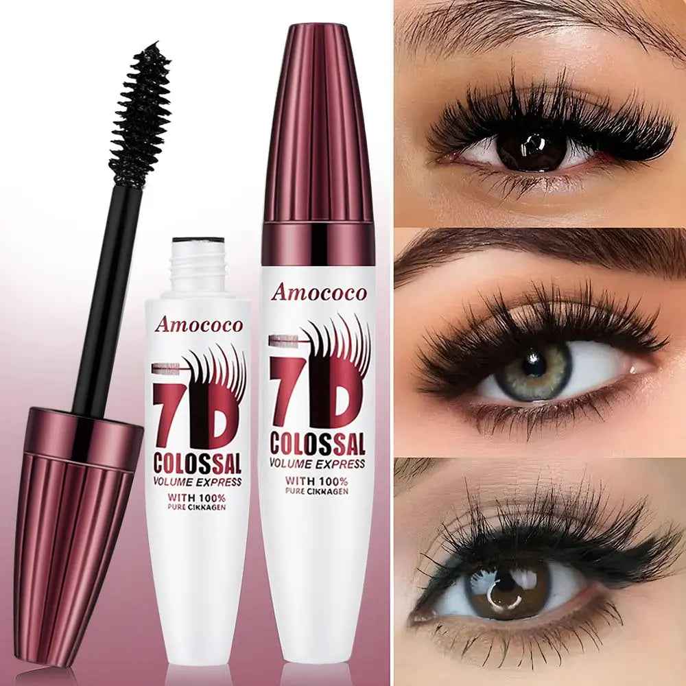 7D Waterproof Volume Mascara Long