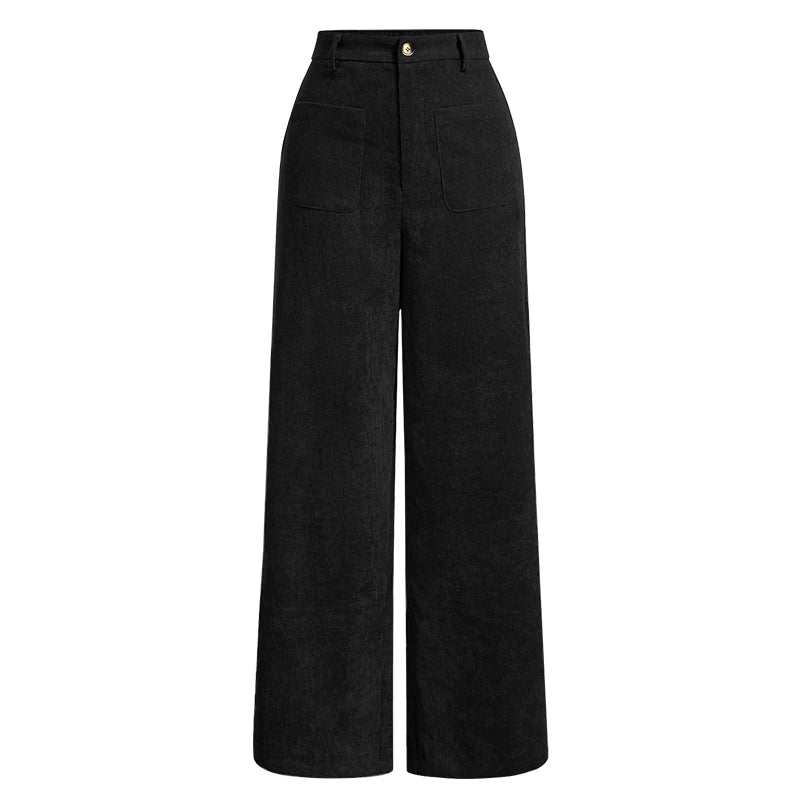 Upgrade your everyday wardrobe with these stylish women’s plain wide leg pants, designed to offer the perfect balance of comfort and modern fashion. Featuring a clea
