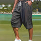 Upgrade your everyday style with these trendy men’s seven-quarter pants, designed for comfort, flexibility, and modern streetwear appeal. Featuring a loose fit and c