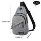 Stay stylish and organized on the go with this versatile sling bag designed for both men and women. Combining the functionality of a chest bag and the convenience of