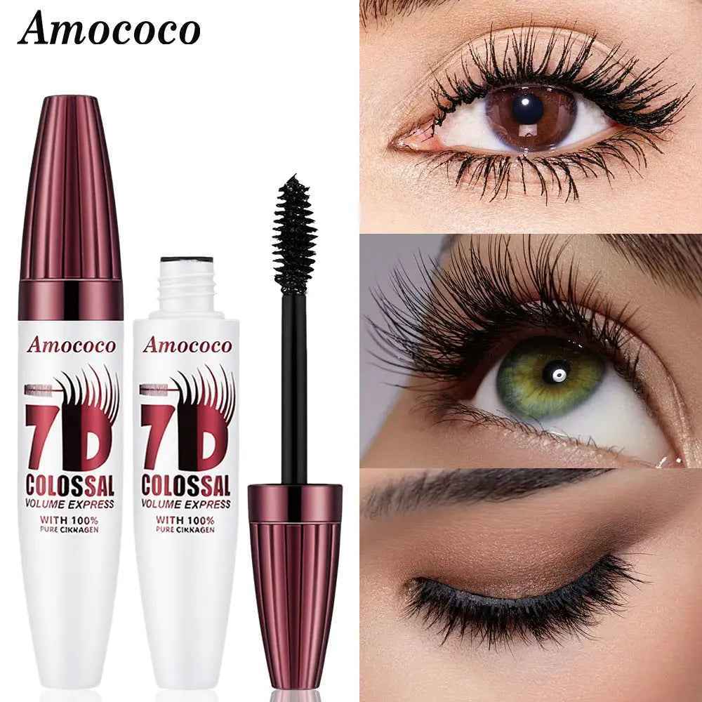7D Waterproof Volume Mascara Long