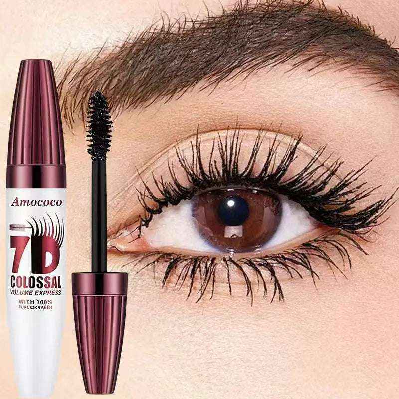 7D Waterproof Volume Mascara Long