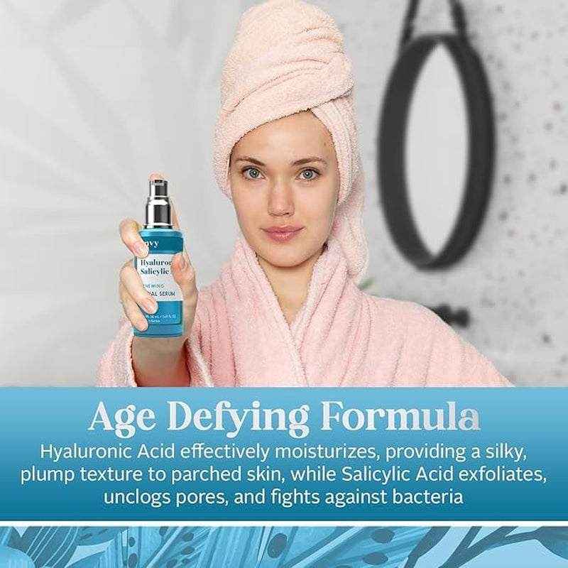 Envy Face Serum Duo Pack Hyaluronic & Salicylic Acid