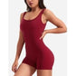 One Piece Jumpsuits for Women Tummy Control V Back