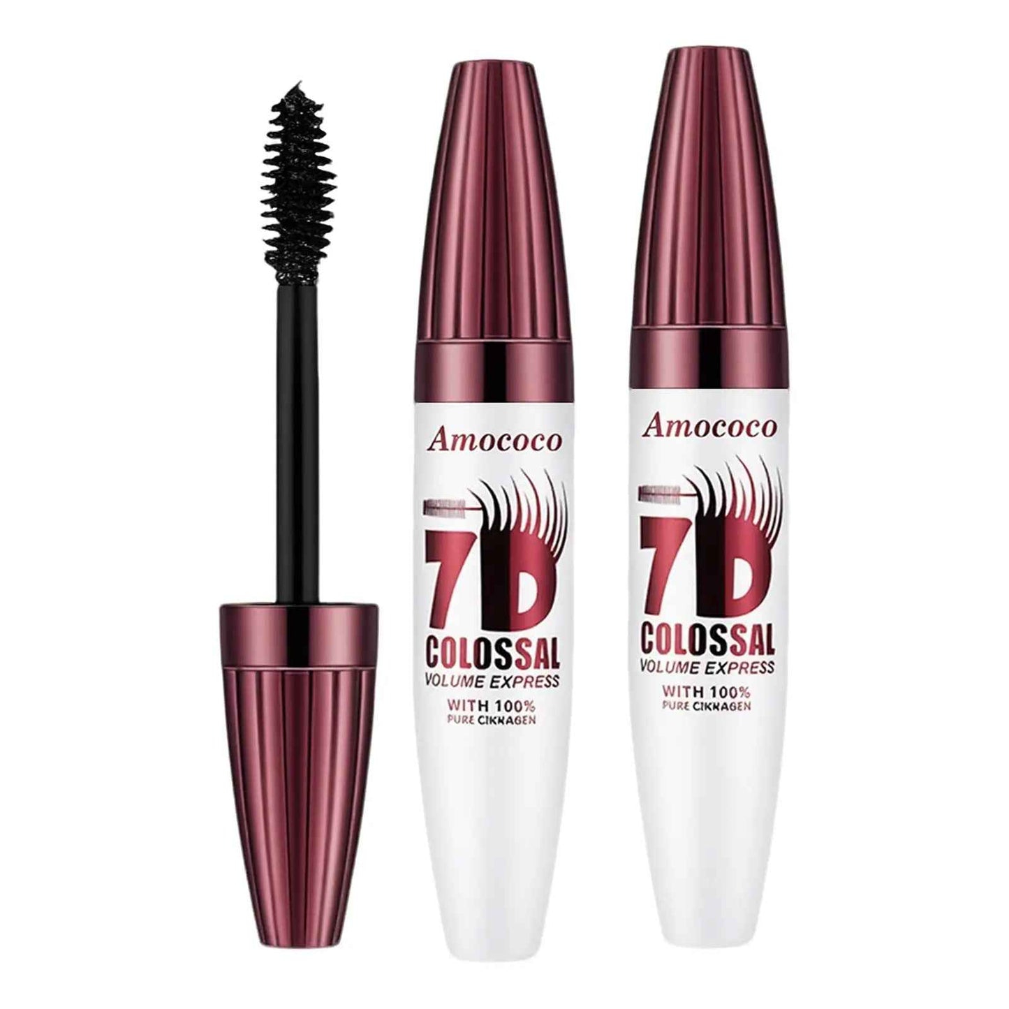 7D Waterproof Volume Mascara Long