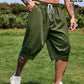 Men'S Fashion Seven-Quarter Pants, Trendy Loose