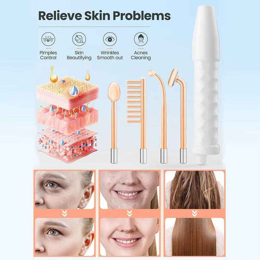 High Frequency Electrotherapy Neon Facial Skin