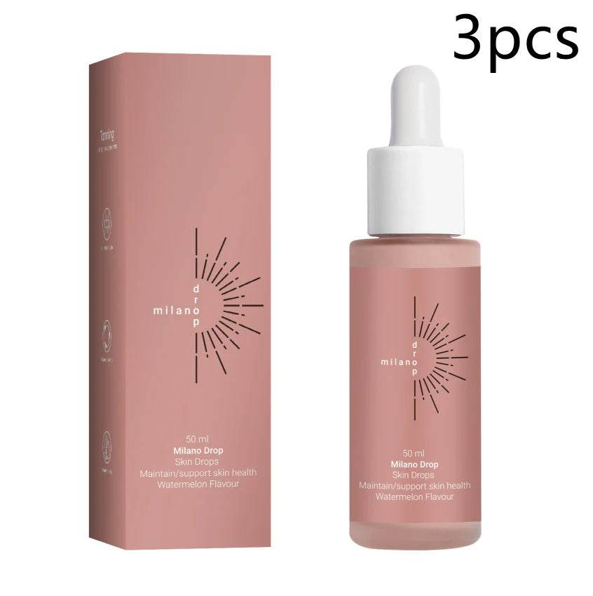 Achieve a radiant, sun-kissed glow all year round with this tanning face serum, designed for both face and body. This lightweight and buildable formula helps you cre