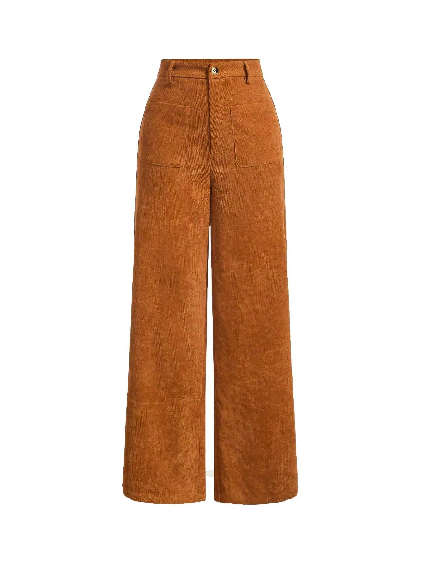 Upgrade your everyday wardrobe with these stylish women’s plain wide leg pants, designed to offer the perfect balance of comfort and modern fashion. Featuring a clea