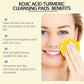 West&amp;Month Turmeric Kojic Acid Cleansing Pads Exfoliating Remove Dead Skin Acne Fade Melanin Oil Control Nourish Glow Facial Wash Sponges 60pcs

Specifications:●