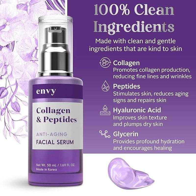 Envy Face Serum Duo Pack Hyaluronic & Salicylic Acid
