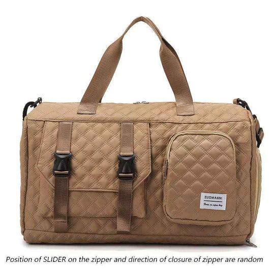 Large Capacity Durable Casual Nylon Argyle Travel