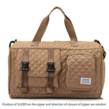 Large Capacity Durable Casual Nylon Argyle Travel