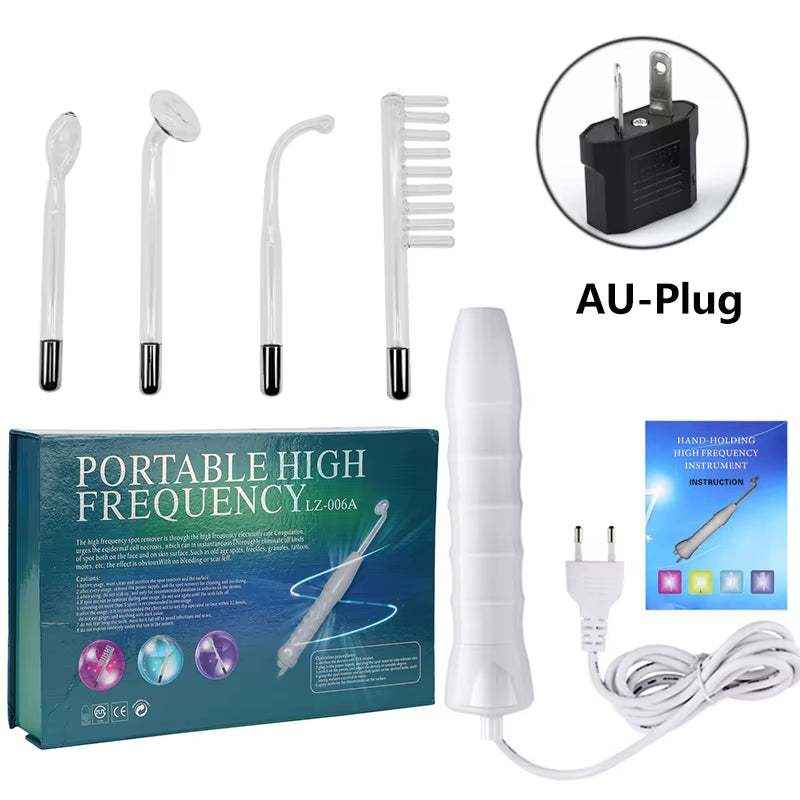 High Frequency Electrotherapy Neon Facial Skin