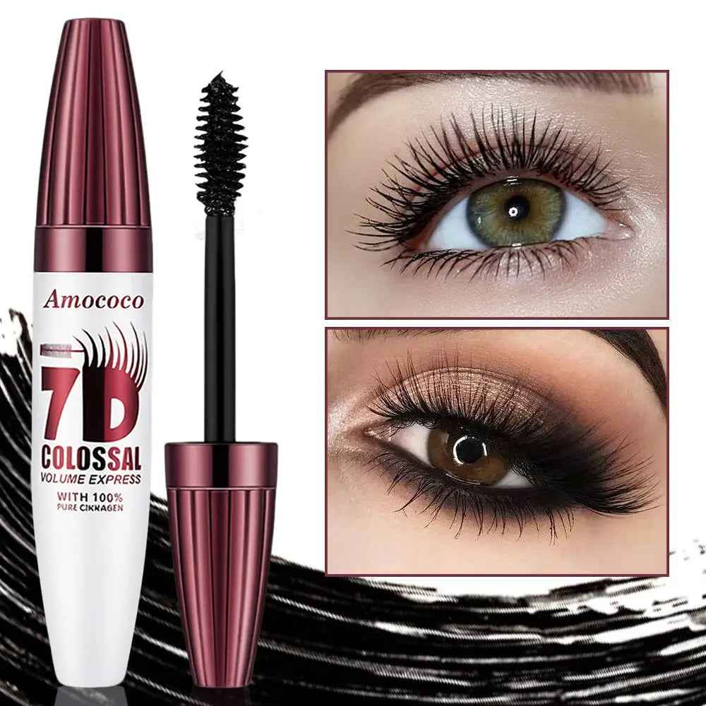 7D Waterproof Volume Mascara Long