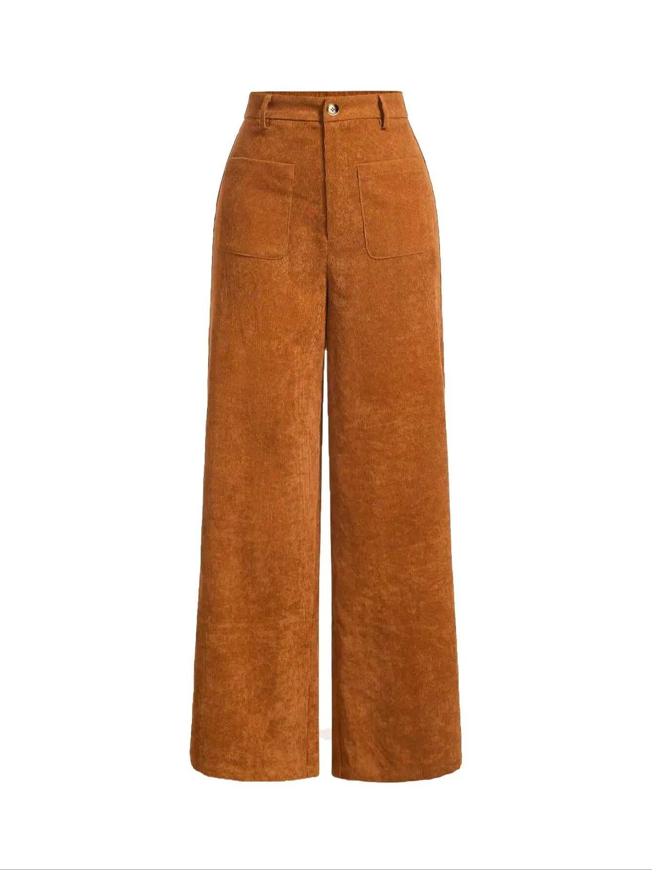 Upgrade your everyday wardrobe with these stylish women’s plain wide leg pants, designed to offer the perfect balance of comfort and modern fashion. Featuring a clea