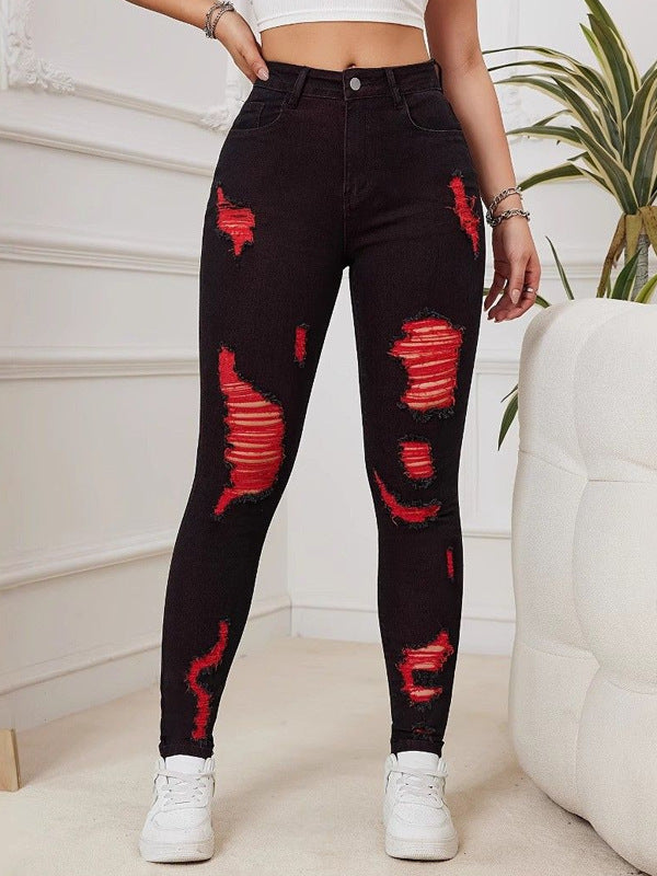 Xintang Denim's New High-Waisted Skinny Jeans for Women, fastdrop shop