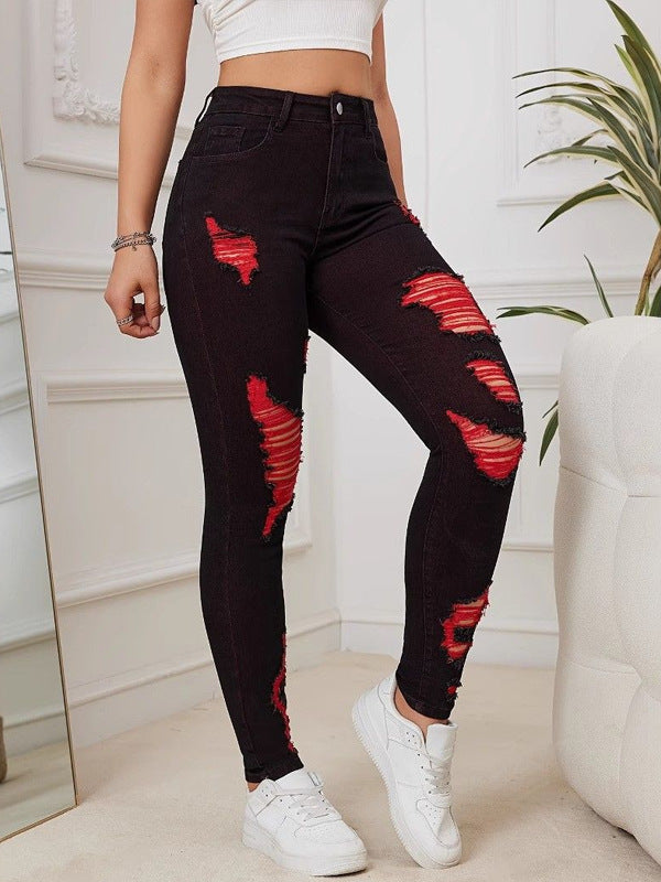 Xintang Denim's New High-Waisted Skinny Jeans for Women, fastdrop shop