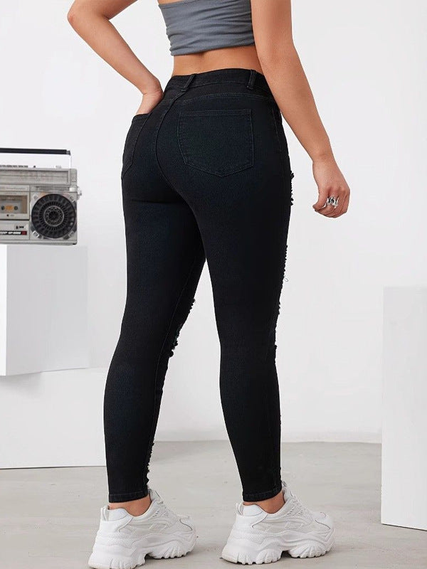 Xintang Denim's New High-Waisted Skinny Jeans for Women, fastdrop shop