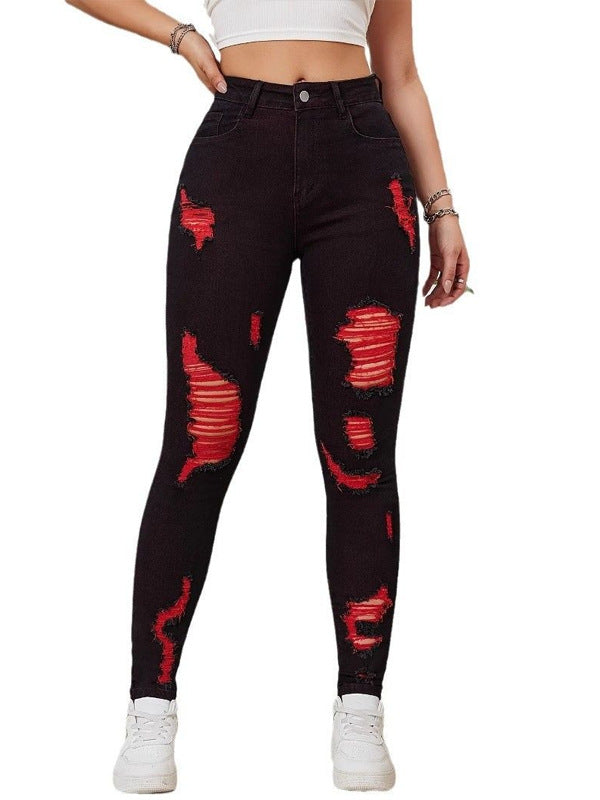 Xintang Denim's New High-Waisted Skinny Jeans for Women, fastdrop shop