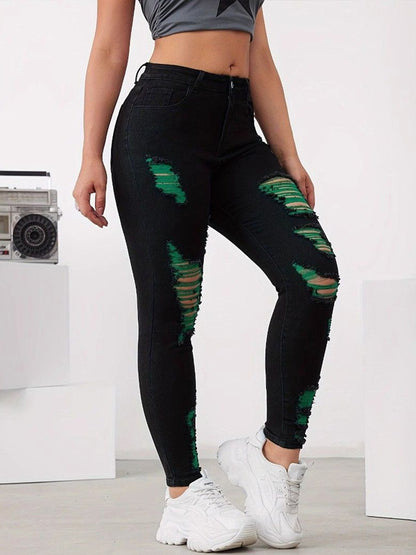 Xintang Denim's New High-Waisted Skinny Jeans for Women, fastdrop shop