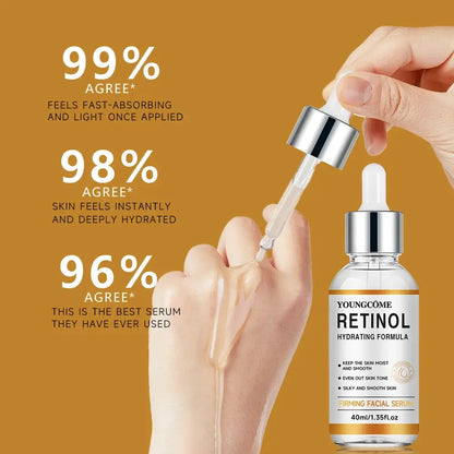 Retinol Anti Aging Removal Wrinkle Serum Firm Lift Fade Fine fastdrop shop