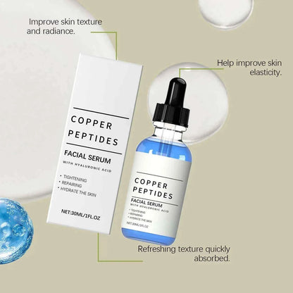 Copper Peptide Serum for Hydration and Anti-Aging Benefits fastdrop shop
