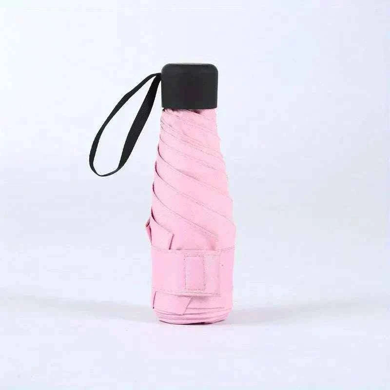 Small Folding Umbrella Rain Women Gift Men