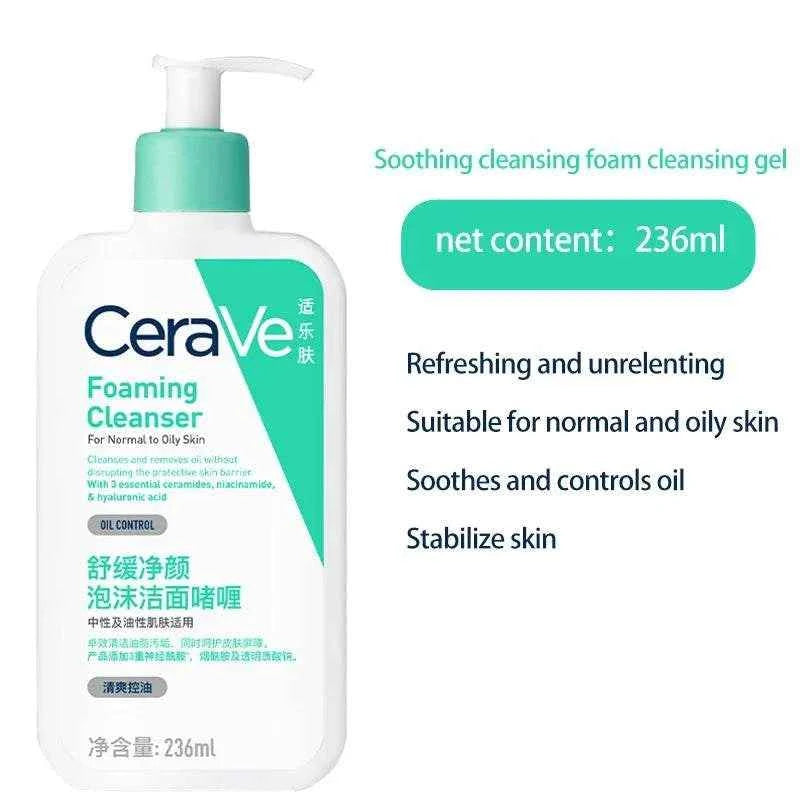 CeraVe Hydrating Facial Cleanser | Moisturizing Face Wash For Dry Skin
