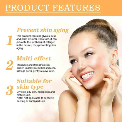 Glycolic Acid Acne Solution - 7% Toning Solution for Clear Skin fastdrop shop
