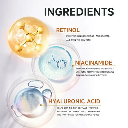 Retinol Anti Aging Removal Wrinkle Serum Firm Lift Fade Fine fastdrop shop