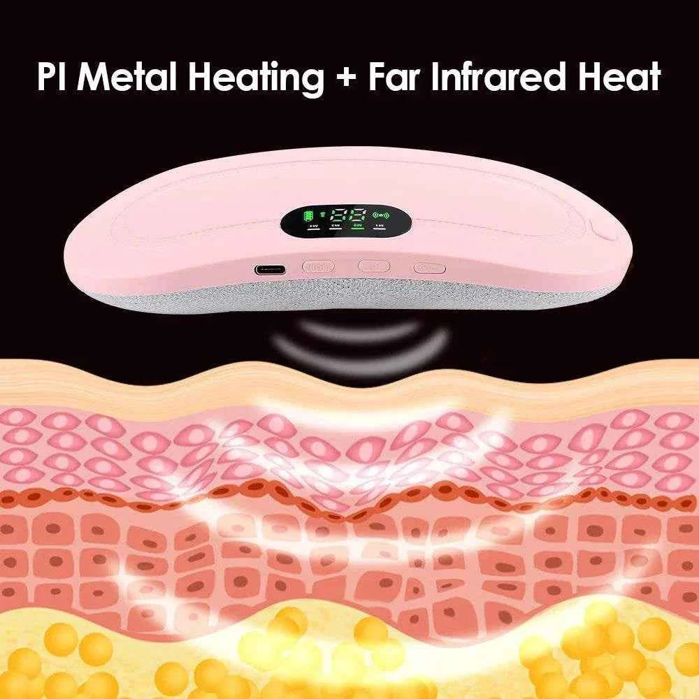 Menstrual Heating Pad Smart Abdominal Massager Warm Palace Belt Waist