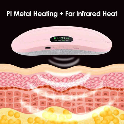 Menstrual Heating Pad Smart Abdominal Massager Warm Palace Belt Waist fastdrop shop