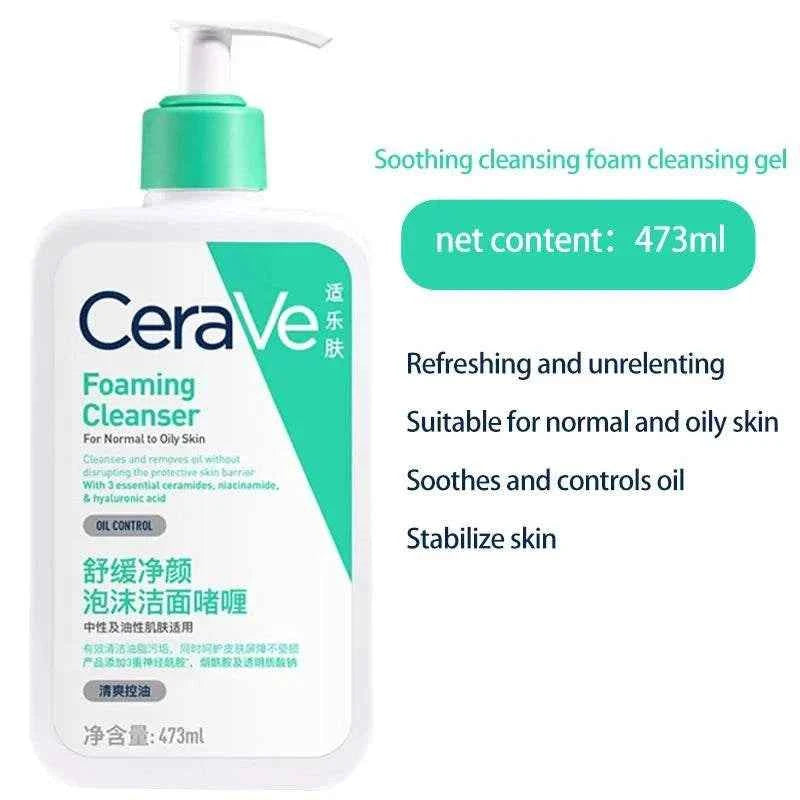 CeraVe Hydrating Facial Cleanser | Moisturizing Face Wash For Dry Skin