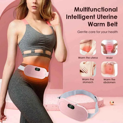 Menstrual Heating Pad Smart Abdominal Massager Warm Palace Belt Waist fastdrop shop
