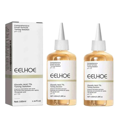 Glycolic Acid Acne Solution - 7% Toning Solution for Clear Skin fastdrop shop 2pcs