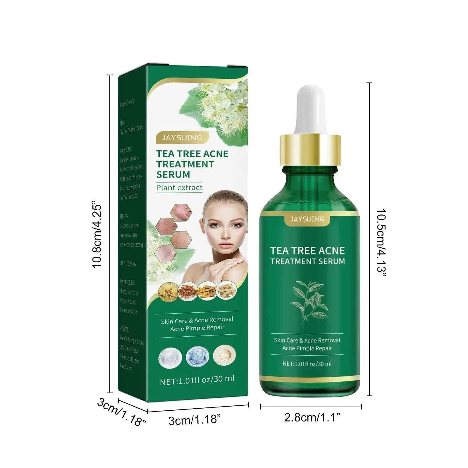 Tea Tree Oil Acne essence Attenuates Acne Print Facial