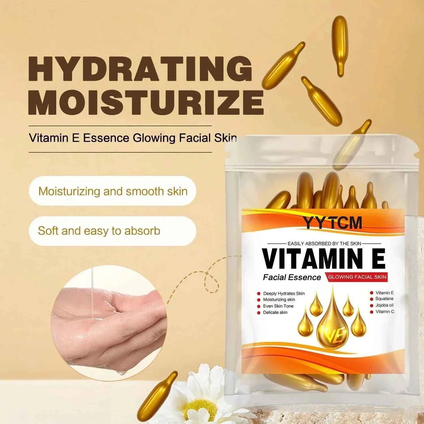 Vitamin E Deep Moisturizing Capsule Essence,