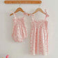 2024 New Summer Girls Princess Dress Sleeveless Cotton Printing