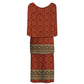 New Style Polynesian Women Long Dress Puletasi Samoan Custom