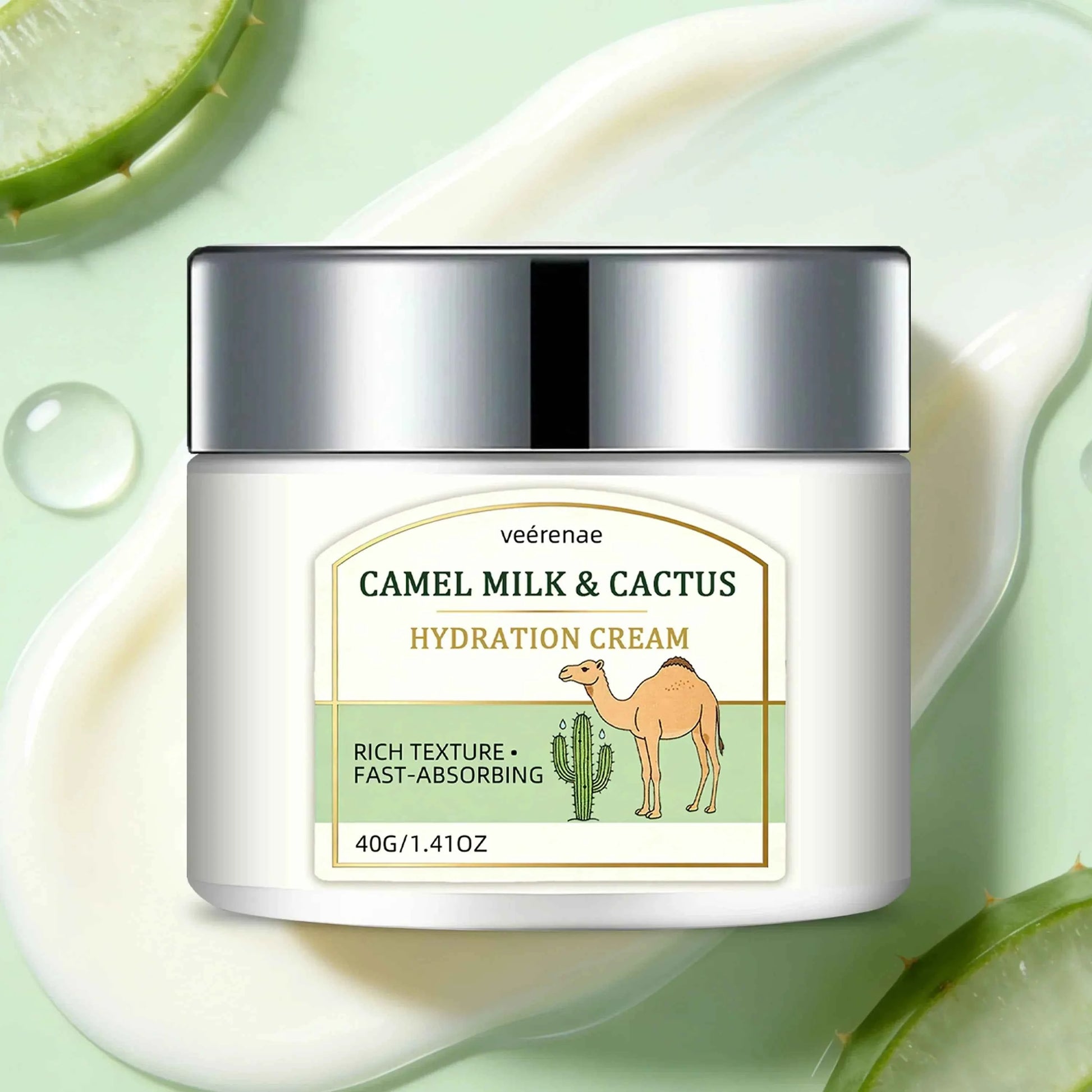 CAMEL MILK CACTUS HYDRATION CREAM – Gentle Hydration Nourishing Face