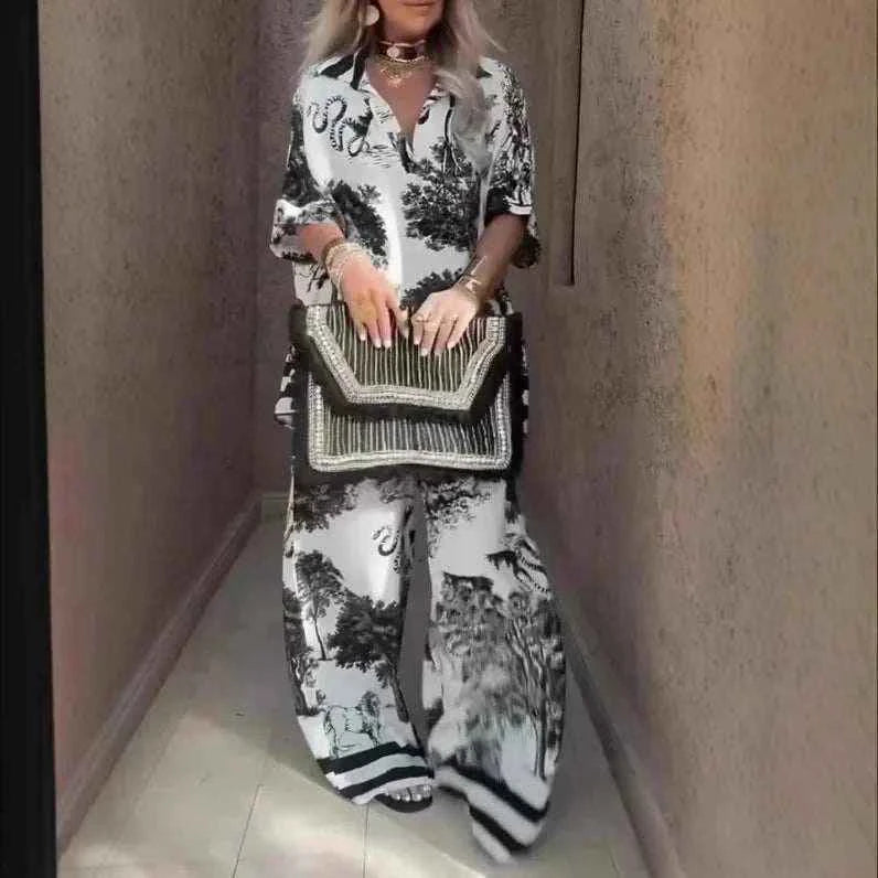 2025 American New Fashion Women's Loose Casual Tre
