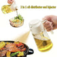 2in1 500ml Plastic kitchen oil sprayer