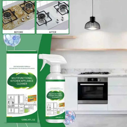 Powerful Enzyme Kitchen Degreaser Spray, fastdrop shop