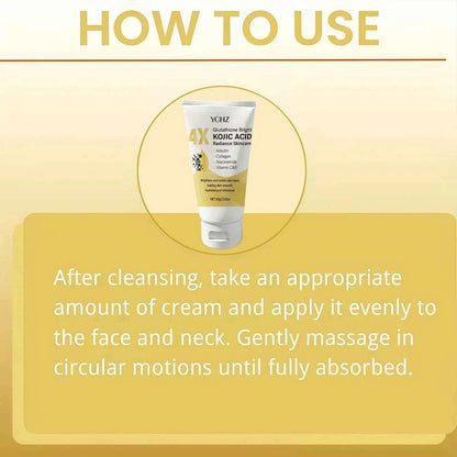 Kojic Acid Face Cream Evens Out Skin fastdrop shop